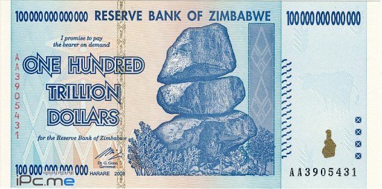 津巴布韋鈔票