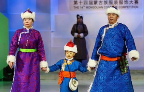 蒙古族的服饰图片
