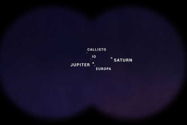 木星与土星的“伟大结合”将在冬至形成“圣诞节之星”