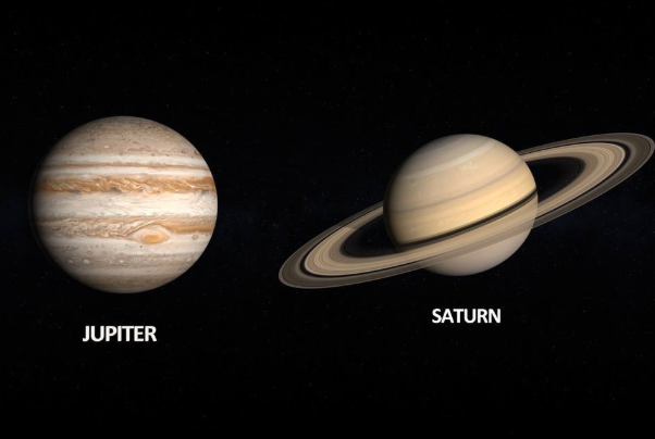 木星和土星的汇聚