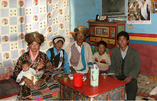 藏族一妻多夫