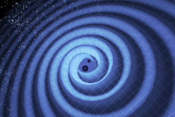引力波中存在扭曲空间和时间结构的信号