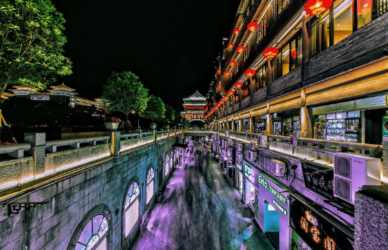 燈火絢麗的陜西.png