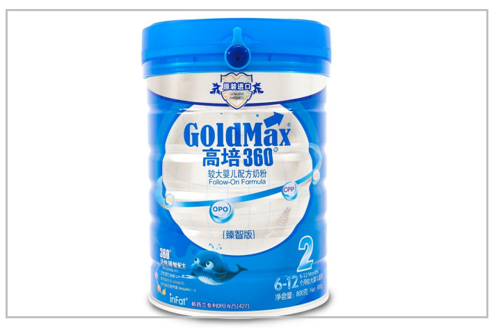 中國進口奶粉品牌