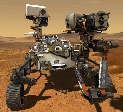 毅力號完成首次火星行走