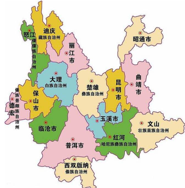 云南城市排名哪些城市靠前云南十三个城市的经济实力排名