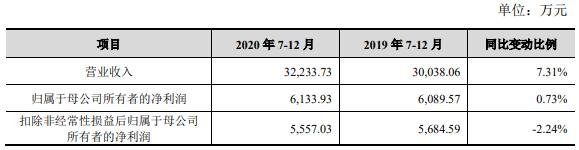 公司2020年7-12月经审阅的主要业绩数据.jpg