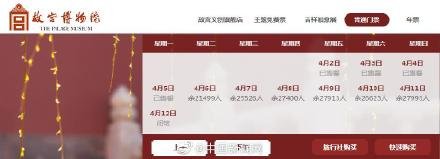 故宮清明節(jié)假期門票已售罄