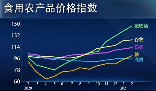 全球食品價格10連漲