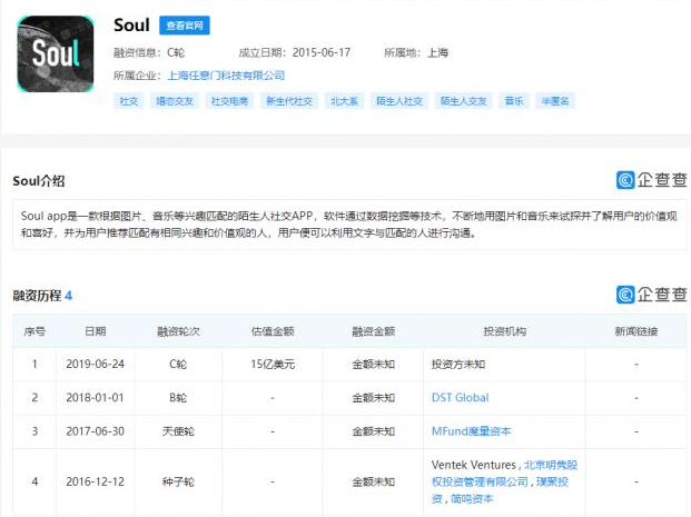 Soul正式递交招股书