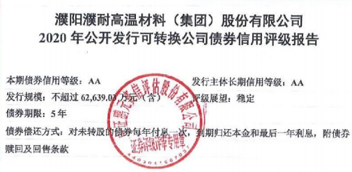 濮耐轉(zhuǎn)債價值分析