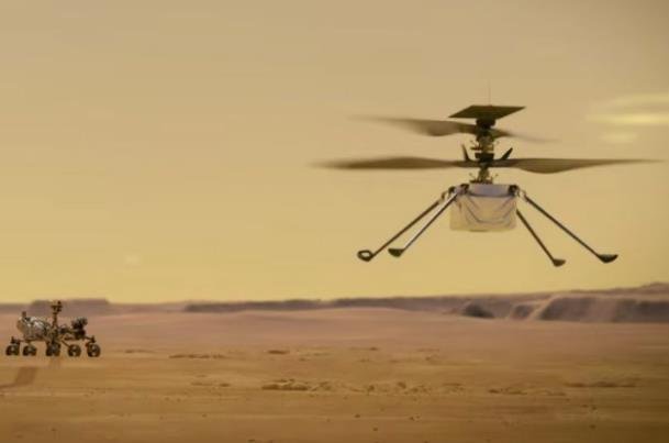 火星直升机的独创性：第一架在红色星球上飞行的飞机.jpg