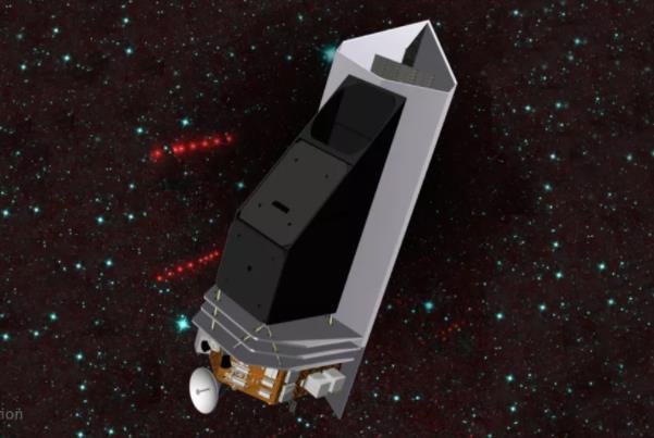美国宇航局计划于 2026 年发射的小行星狩猎 NEO 探测器航天器的艺术插图.jpg