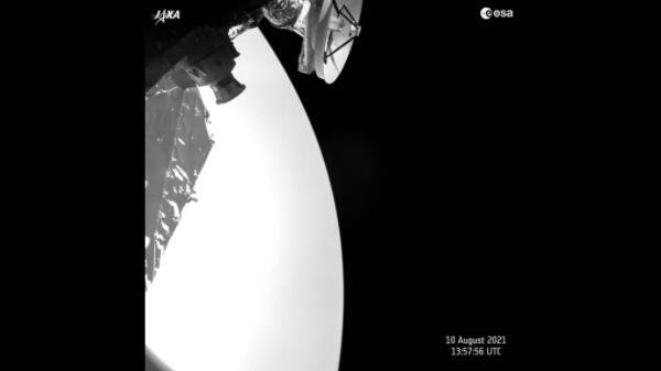 欧日BepiColombo探测器传回金星图像和数据 为什么金星图像曝光过度？.jpg