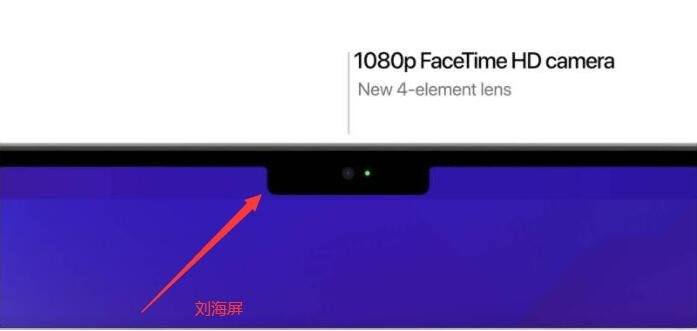 苹果发布刘海屏macbookpro其配置如何,什么是刘海屏,水滴屏和刘海屏的