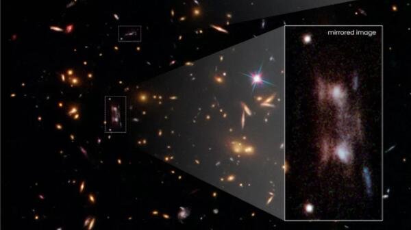 天文学家发现暗物质创造了遥远星系的诡异克隆.jpg