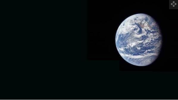 在阿波罗 11 号期间拍摄的地球图像，这是人类第一次登上月球的任务.jpg
