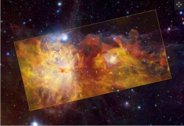 “猎户座的壁炉”火焰星云在令人惊叹的新图像中闪耀着色彩.jpg