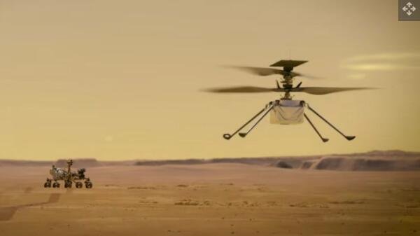 艺术家对 NASA  火星直升机 Ingenuity 的印象.jpg