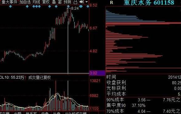 股票籌碼圖遠期和近期.png 股票籌碼圖遠期和近期.png