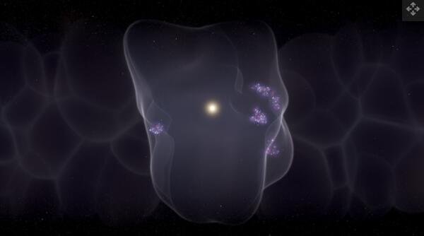 地球位于超新星雕刻出的1000光年宽的“瑞士奶酪”泡泡的中心.jpg