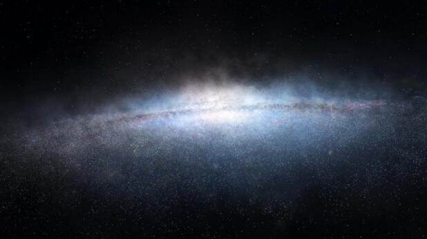 重建与银河系的碰撞中被撕碎的古老矮星系 可能有助于寻找暗物质.jpg