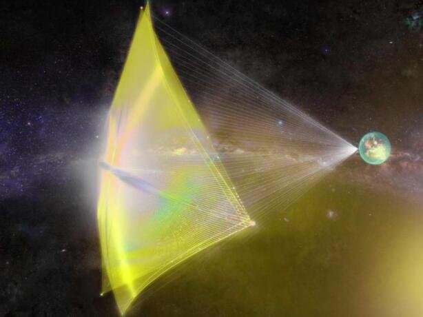 使用“激光帆”的微型太空探测器可以加速到外行星及更远的地方.jpg