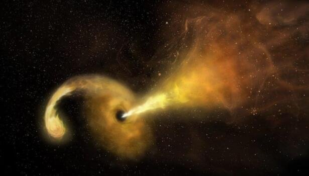 天文学家发现 吞噬恒星的黑洞事件之一 为什么现在才发现？.jpg