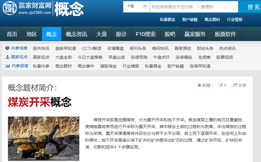 煤炭板塊集體下行