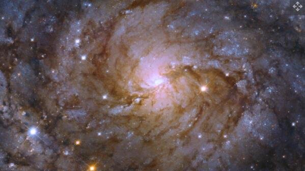 美国宇航局于 2022 年 5 月 11 日发布了哈勃太空望远镜所看到的螺旋星系 IC 342（也称为考德威尔 5）的新视图.jpg
