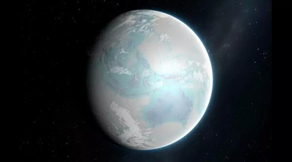在冰河时代，地球可能会变成一个荒凉的雪球.jpg