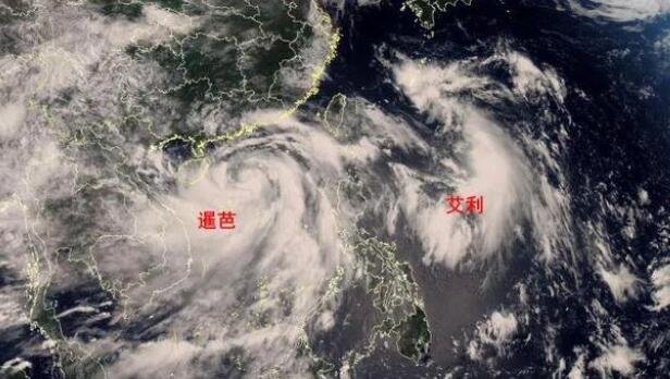 今年第4号台风“艾利”生成，与暹芭都将对中国部分地区造成影响  　　