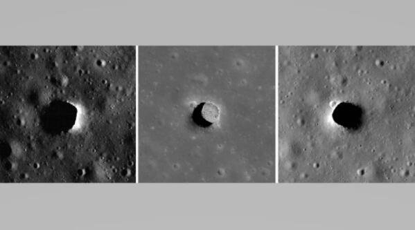 月球奇怪的暖坑可能是宇航员最愉快的地方 有17摄氏度的温度.jpg