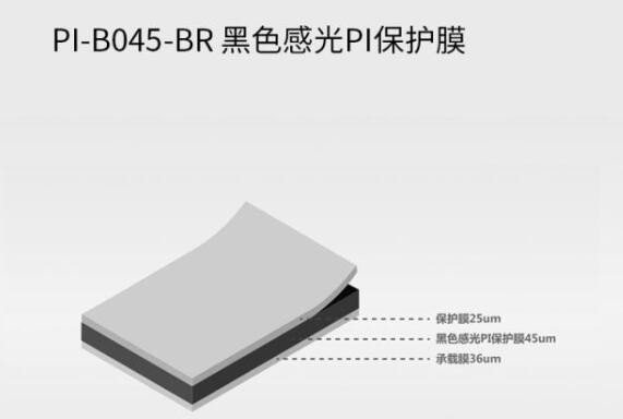 603212黑色感光PI保护膜
