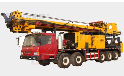 002680黄海机械车载式煤层气多功能钻机